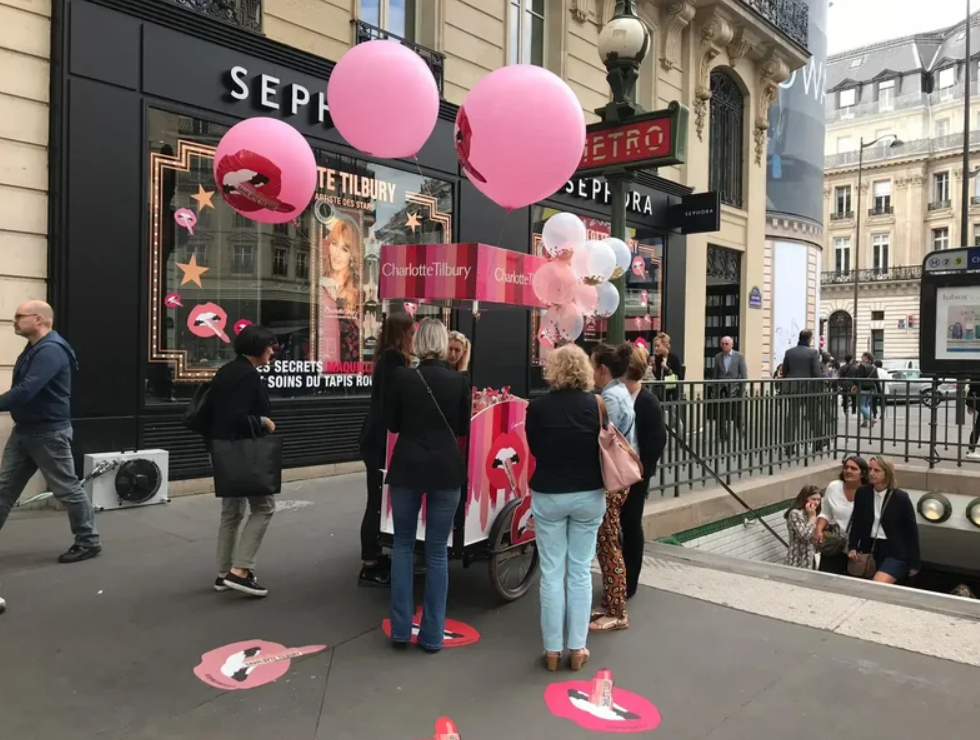 animation commerciale : street marekting