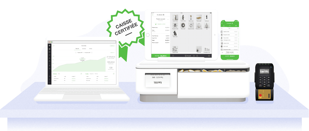 logiciel de caisse Tactill