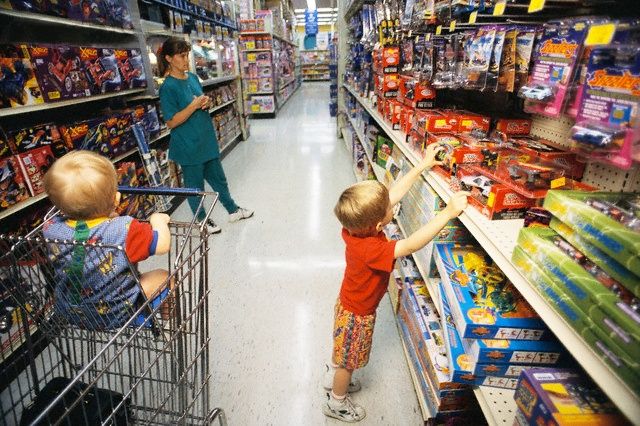 le magasin de jouets